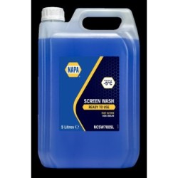 NAPA Screenwash Ready to Use 5L NAPA CONSUMABLES NCSW7005L (Screen Wash)
