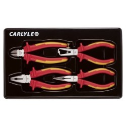 4Pc 152mm Insulated Plier Set VDE 1000 CARLYLE HAND TOOLS IPS4 (Pliers)