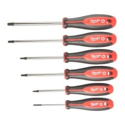Tri-lobe screwdriver Torx set (6pc) MILWAUKEE 4932471809 (Screwdriver)