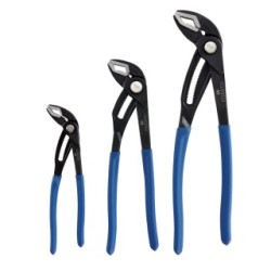 3PCs Adjustable Lock Jaw Plier Set CARLYLE HAND TOOLS PSAJ3 (Pliers)