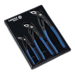 3PCs Adjustable Lock Jaw Plier Set CARLYLE HAND TOOLS PSAJ3 (Pliers)