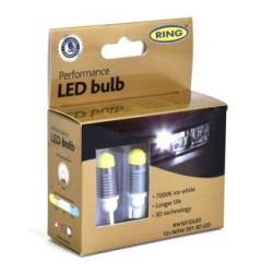 LED Bulb - 12V 3d W5W 7000k-LED - Long Life RING RW501DLED (12V LED)
