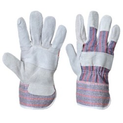 Canadian Rigger Gloves - Grey - Pack of 12 PORTWEST A210GRRXL
