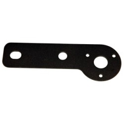 Single Mounting Plate - Black PCT ZM1056 (Towbar Accessories)