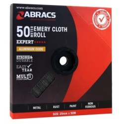 Van Line ABRACS Emery Roll Blue 25mm x 50m WER25 (Sandpaper)