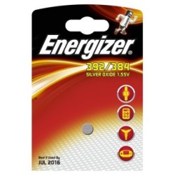 Coin Cell Battery 392/384 - Silver Oxide 1.55V ENERGIZER S60
