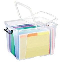 Lyreco Smart Storemaster Box with Lid 4263106 (Desk Storage)