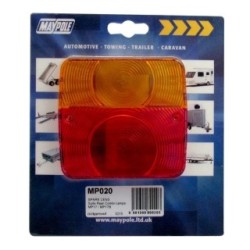 Rear Lamp - Square - Lens Only - 017 MAYPOLE 020 (Lighting)