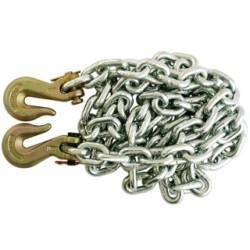 Two Hook Chain - 2.5m POWER-TEC 91903 (Pulling & Measuring)