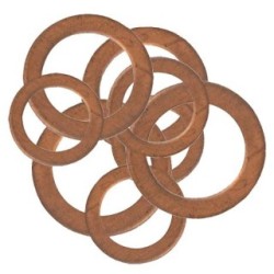 Copper Washers - Assorted Large - Pack Of 9 WOT-NOTS PWN263