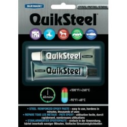 Steel Two Part Epoxy Paste - 2 x 1oz Tubes QUIKSTEEL 17002C
