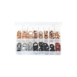 Assorted Box of Sump Plug Washers WORKSHOPWAREHOUSE AB117N