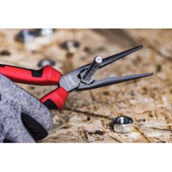Long Nose Plier - 205mm -1pc MILWAUKEE 4932492465 (Pliers)