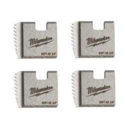 Pipe Threader Die - 3/4" BSPT HS -1pc MILWAUKEE 4932480234