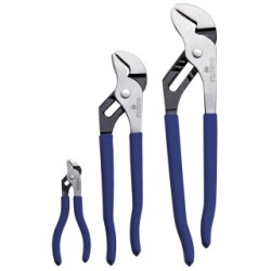 3Pc Water Pump Plier Set CARLYLE HAND TOOLS PSGJ3 (Pliers)
