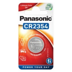 Panasonic 3V Lithium Coin Cell Battery PANASONIC CR2354L1B