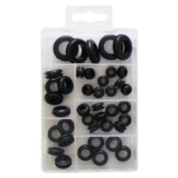 Grommets - Wiring - Assorted - Pack Of 40 WOT-NOTS PMA109