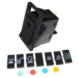 Switch - On/Off Rocker - 3 pin WOT-NOTS PWN949 (Switches)