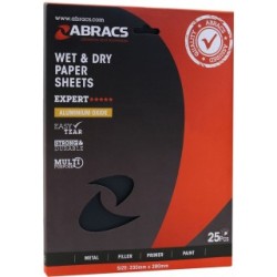 Van Line ABRACS Wet & Dry Paper 230x280mm 25 Pack WAP120