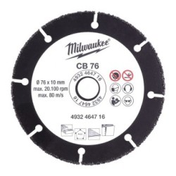 Carbide Disc CB 76mm-1pc MILWAUKEE 4932464716