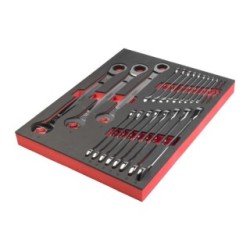 MAX BITE Ratcheting Metric Combination Spanner Set -22pc MILWAUKEE 4932493248 (Spanner Sets)
