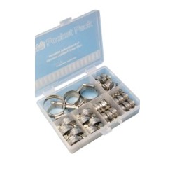 Assorted M/S Hose Clips - Box of 32 JUBILEE PPMS (Standard Hose Clips)