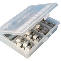 Assorted M/S Hose Clips - Box of 32 JUBILEE PPMS (Standard Hose Clips)