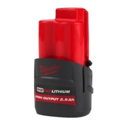 Milwaukee M12 2.5 Ah High Output Battery Pack 4932480164