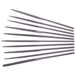 Needle File Set - 10 Piece LASER 0229 (Files & Handles)
