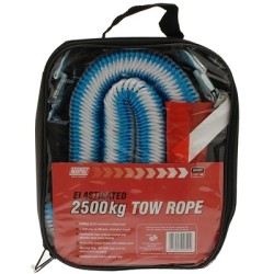 Elasticated Tow Rope - 1.5 to 4m - 2500kg MAYPOLE 609