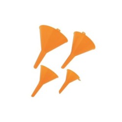 Funnel Set - Orange - 4 Piece LASER 5728B (Funnels)