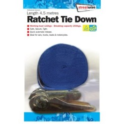 Streetwize Ratchet Tie Down SWTD4 (Ratchet Straps)