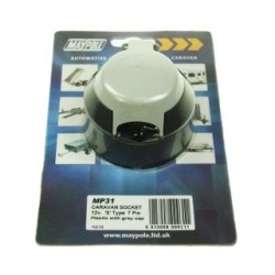 Socket - 12S - 7-Pin MAYPOLE 031 (Plugs & Sockets)