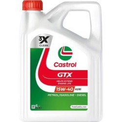 CASTROL GTX 15W-40 A3/B3 - 4L 15F628 (Oils Engine)