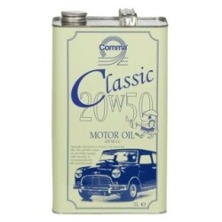 Classic 20W-50 - 5 Litre COMMA CLA20505L (Mineral)