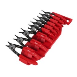 9 Piece Circlip Pliers Set MILWAUKEE 4932492496