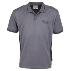 JCB trade Grey Polo Shirt D+IA-S (Polo Shirts)