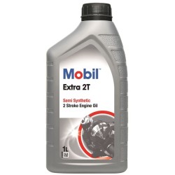 Mobil Extra 2T - 1 Litre 157372 (2-Stroke Oil)