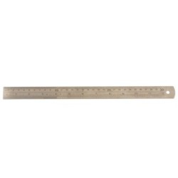 Steel Ruler - 300mm LASER 5911 (Rules & Tape)