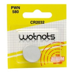 Wot-Nots Lithium 3V Coin Cell Battery PWN580