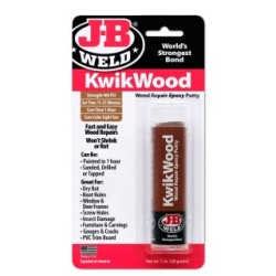 J-B Weld Kwik Wood Epoxy Putty Stick 8257A