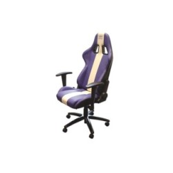 Laser Racing Chair - Blue and White 6654