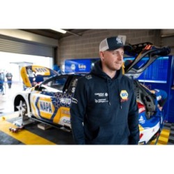 NAPA RACING HOODIE MEDIUM NAVY NRME2008