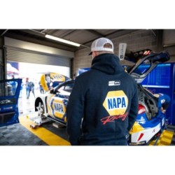 NAPA RACING HOODIE MEDIUM NAVY NRME2008