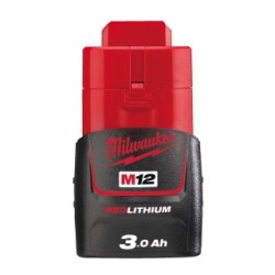 M12 3.0 Ah battery MILWAUKEE 4932451388