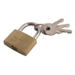 Slimline Padlock LASER 0496A (Padlocks)