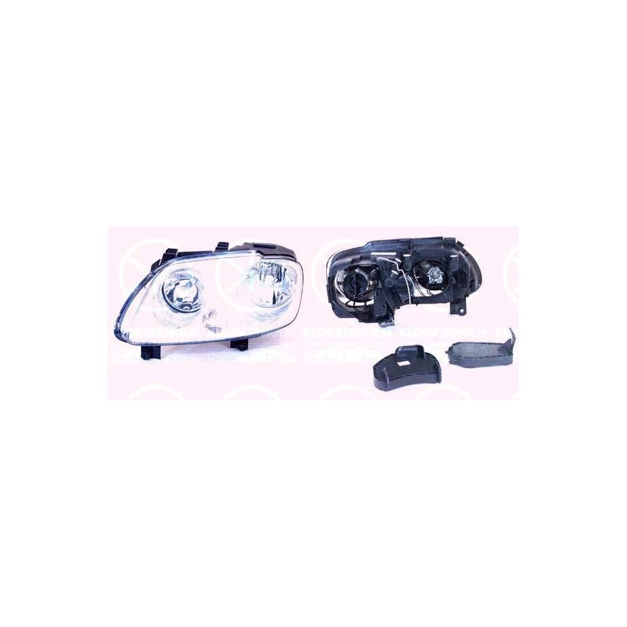 Headlight 95710121A1 for VW 2K0 941 005B