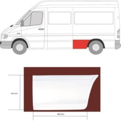 Quarter Panel 3546564 for MERCEDES