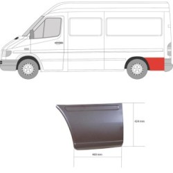 Quarter Panel 3546603 for MERCEDES