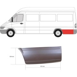 Quarter Panel 3546606 for MERCEDES